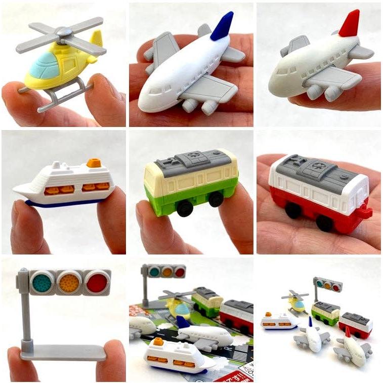 Puzzle Eraser Card Set - Iwako Motor-Puzzles-BCmini-Yellow Springs Toy Company