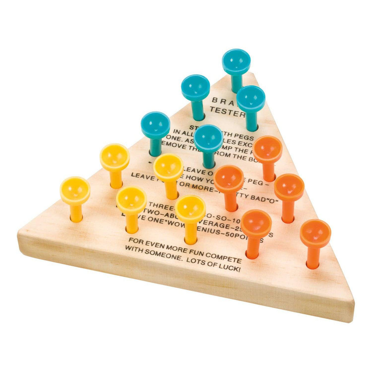 Classic Wooden Peg Game - Travel Size-Puzzles-Yellow Springs Toy Company