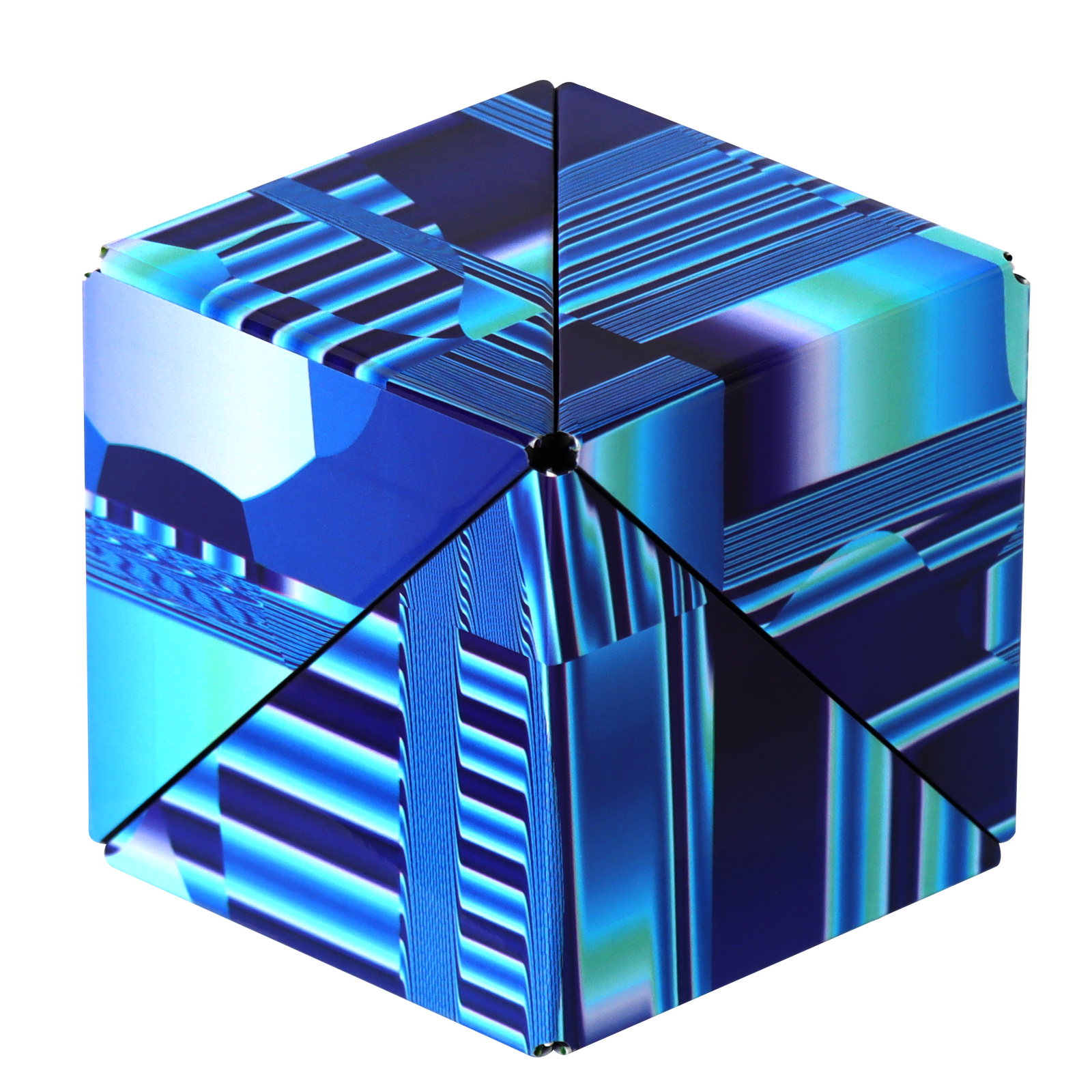 Shashibo - Blue Crystal-Fun In Motion Toys-Yellow Springs Toy Company