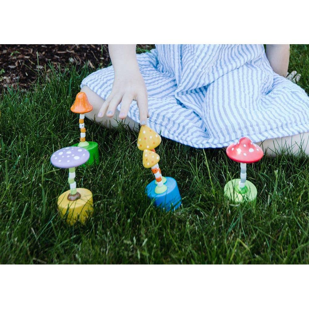 Push Puppet - Magical Mushrooms-Puppets-Yellow Springs Toy Company
