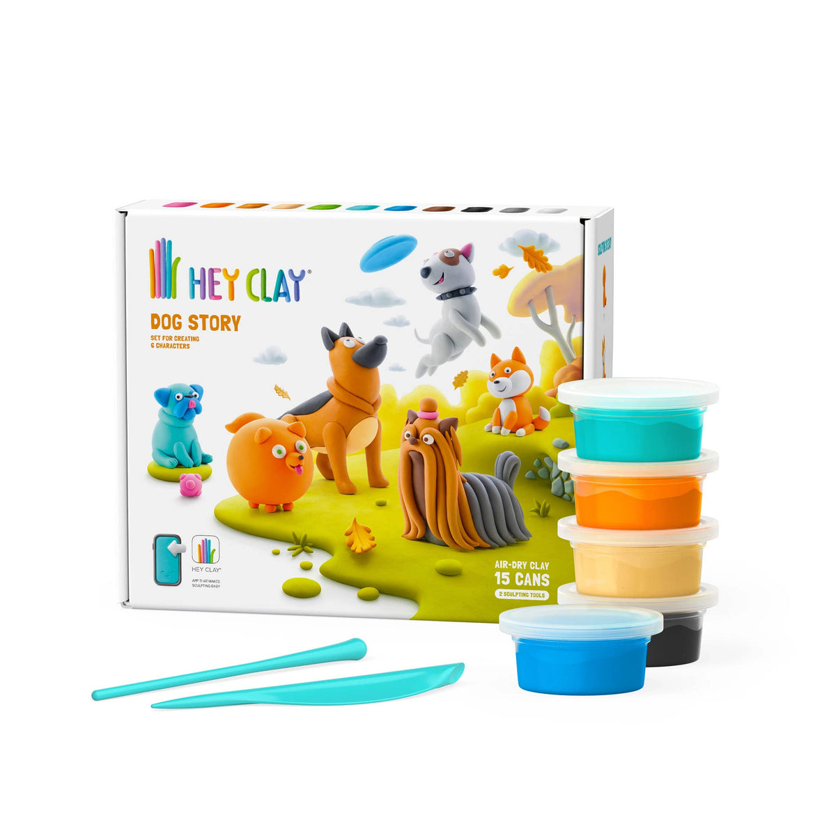 Hey Clay Dog Story - NEW-Fat Brain Toy Co.-Yellow Springs Toy Company