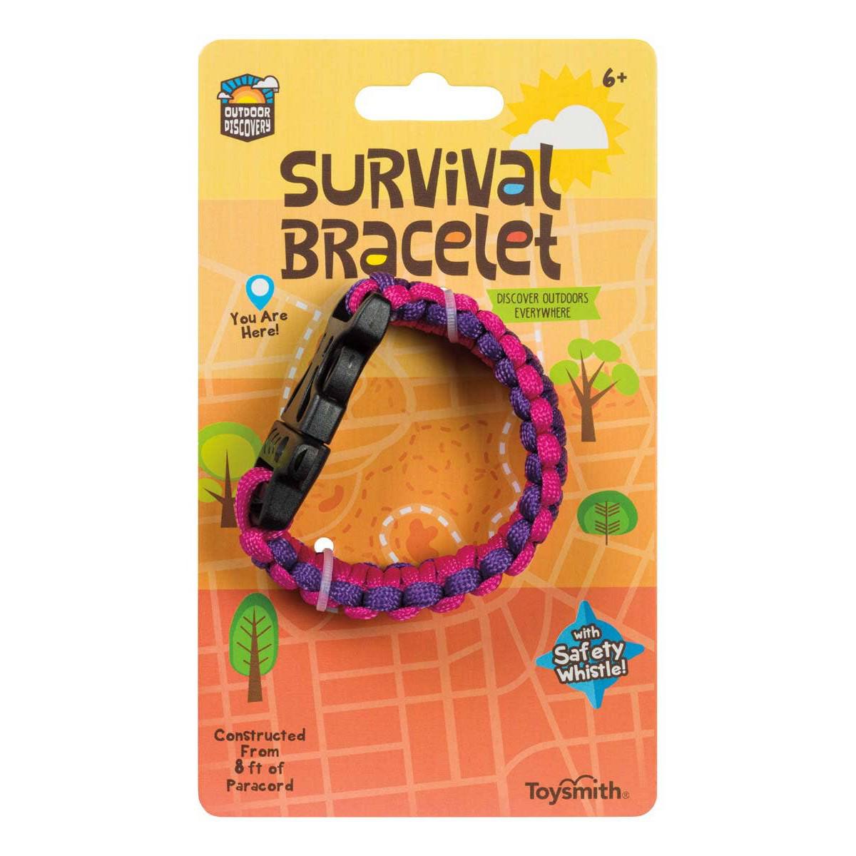 Outdoor Discovery Survival Bracelet With Whistle-Gear & Apparel-Yellow Springs Toy Company