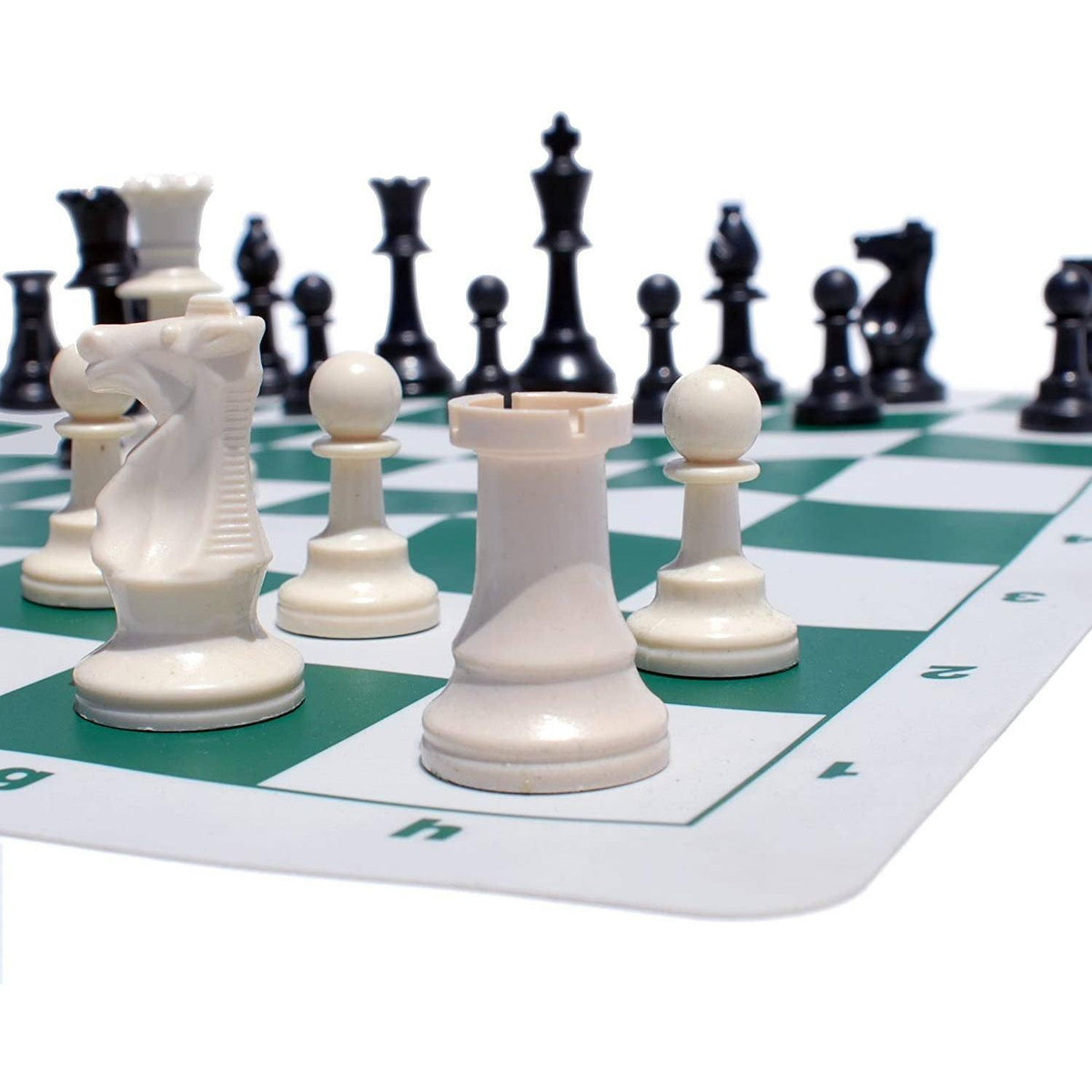 Weighted Tournament Chess Set, 3.75 inch King-Games-Wood Expressions-Yellow Springs Toy Company