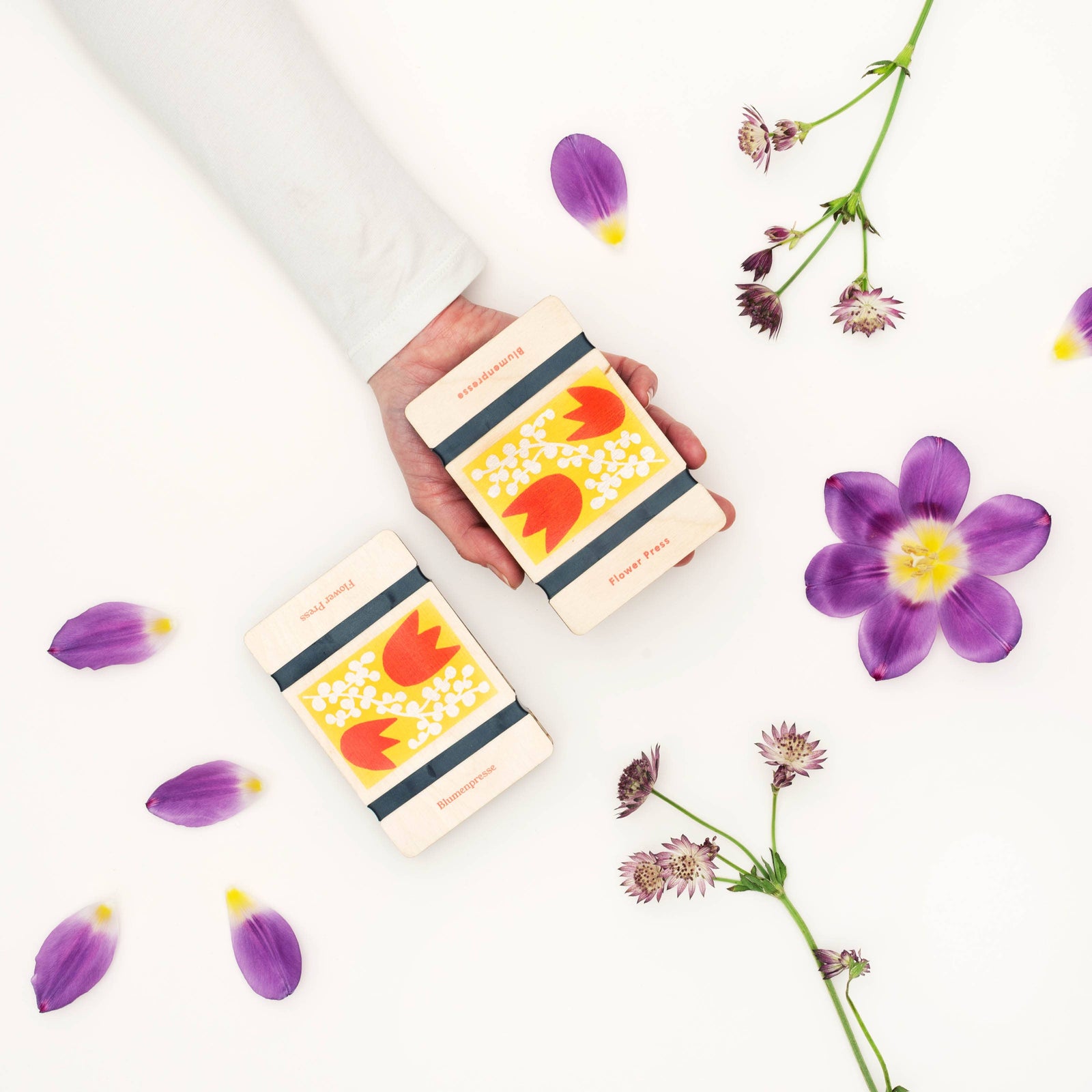 Pocket Flower Press - Tulip-Studio Wald-Yellow Springs Toy Company