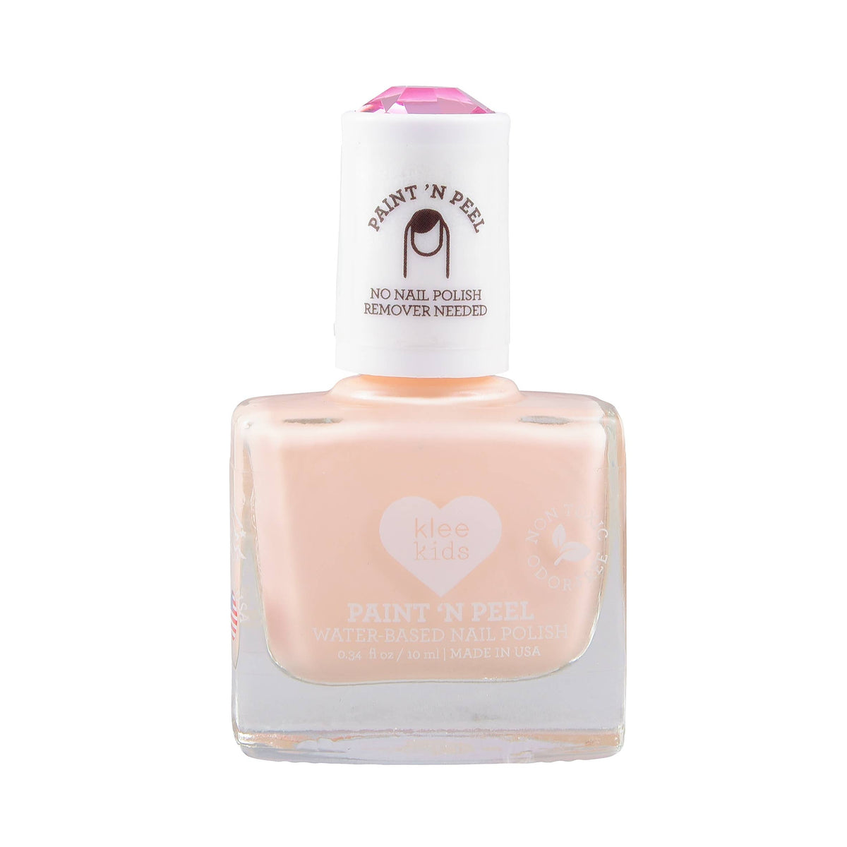 NEW!! Boston - Klee Kids Water-Based Peelable Nail Polish: Boston-Klee Naturals-Yellow Springs Toy Company