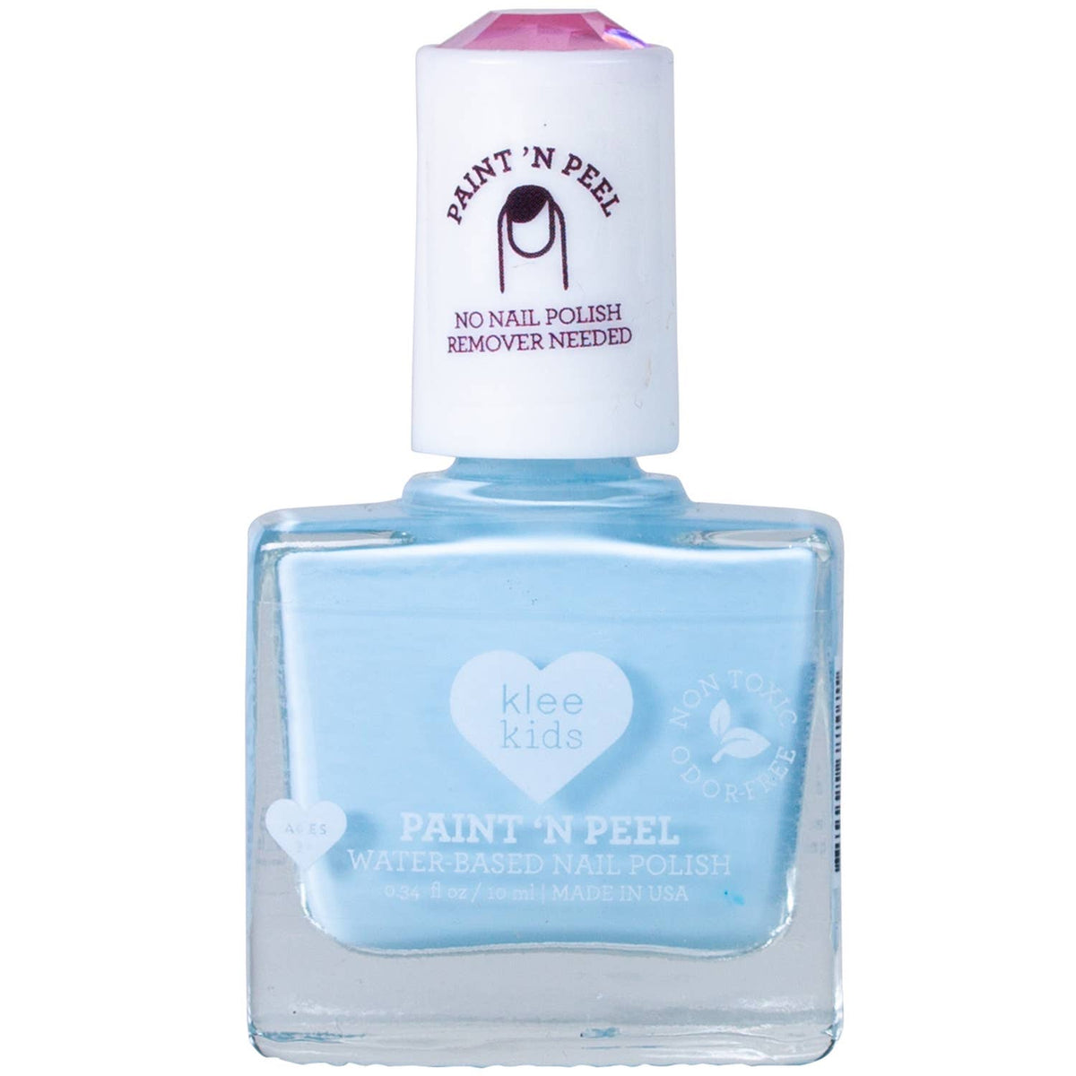 NEW!! Boston - Klee Kids Water-Based Peelable Nail Polish: Boston-Klee Naturals-Yellow Springs Toy Company