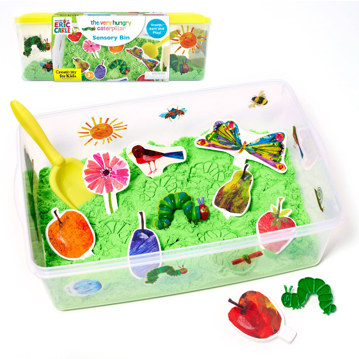 Sensory Bin The Very Hungry Caterpillar Activity Bin-Faber-Castell-Yellow Springs Toy Company