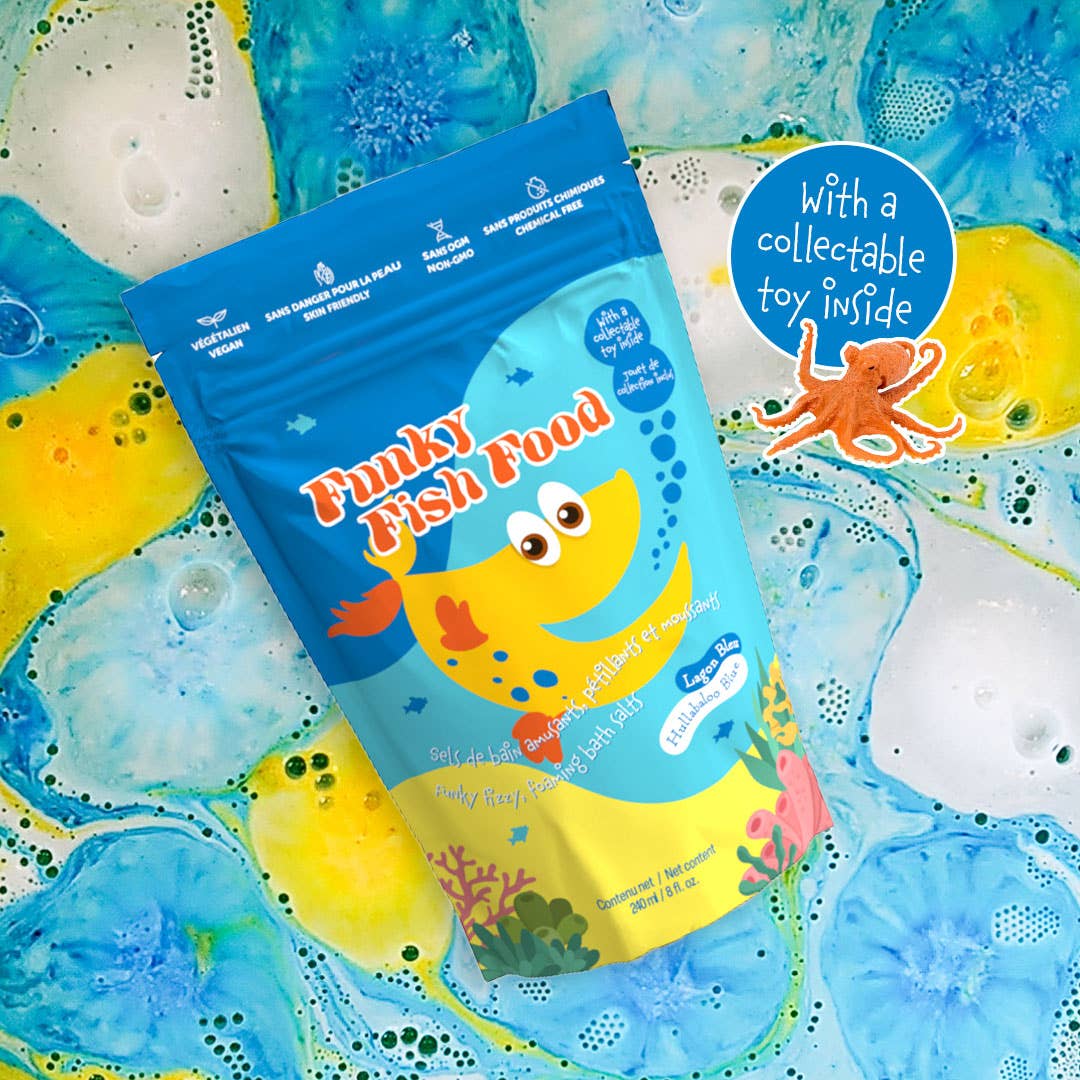 Funky Fish Food - Hullabaloo Blue-Loot Toy Company-Yellow Springs Toy Company