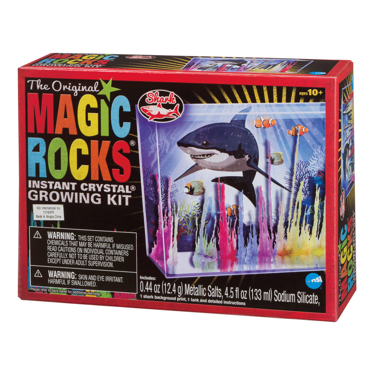Magic Rocks Instant Crystal Growing Kit 2 Asst, STEM Toy-Toysmith-Yellow Springs Toy Company