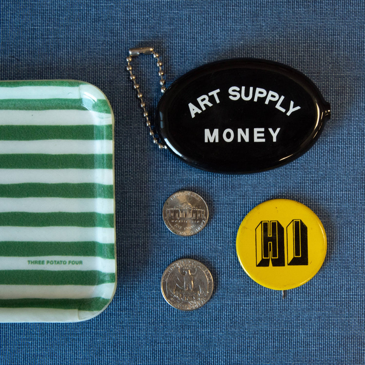 Coin Pouch - Art Supply Money-Three Potato Four-Yellow Springs Toy Company