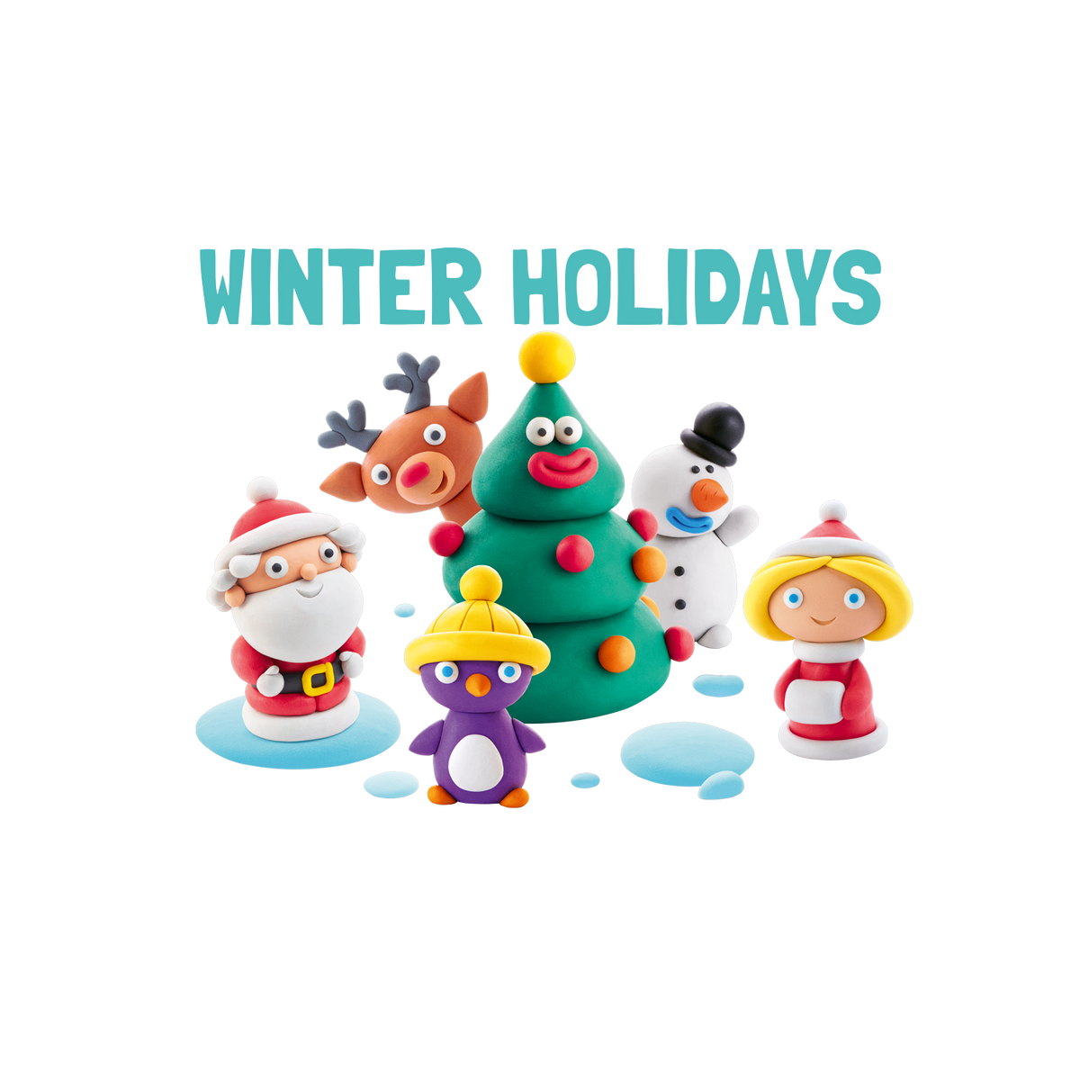 Hey Clay Winter Holidays Set - NEW-Fat Brain Toy Co.-Yellow Springs Toy Company