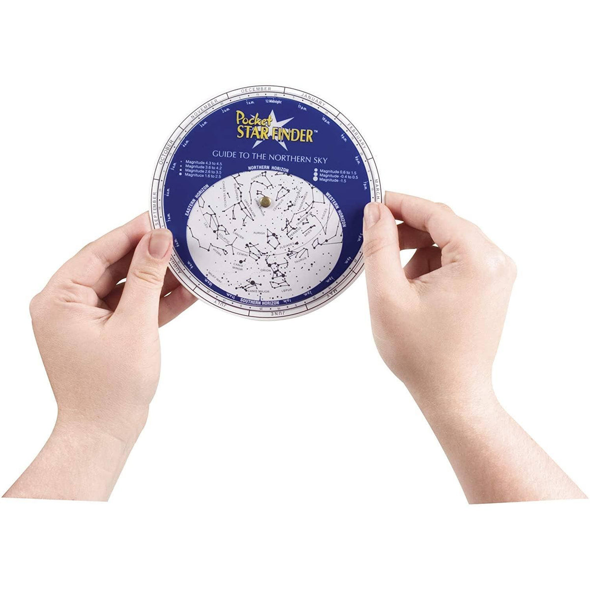 Pocket Star Finder, Travel size, Use with Flashlight, STEM-Toysmith-Yellow Springs Toy Company