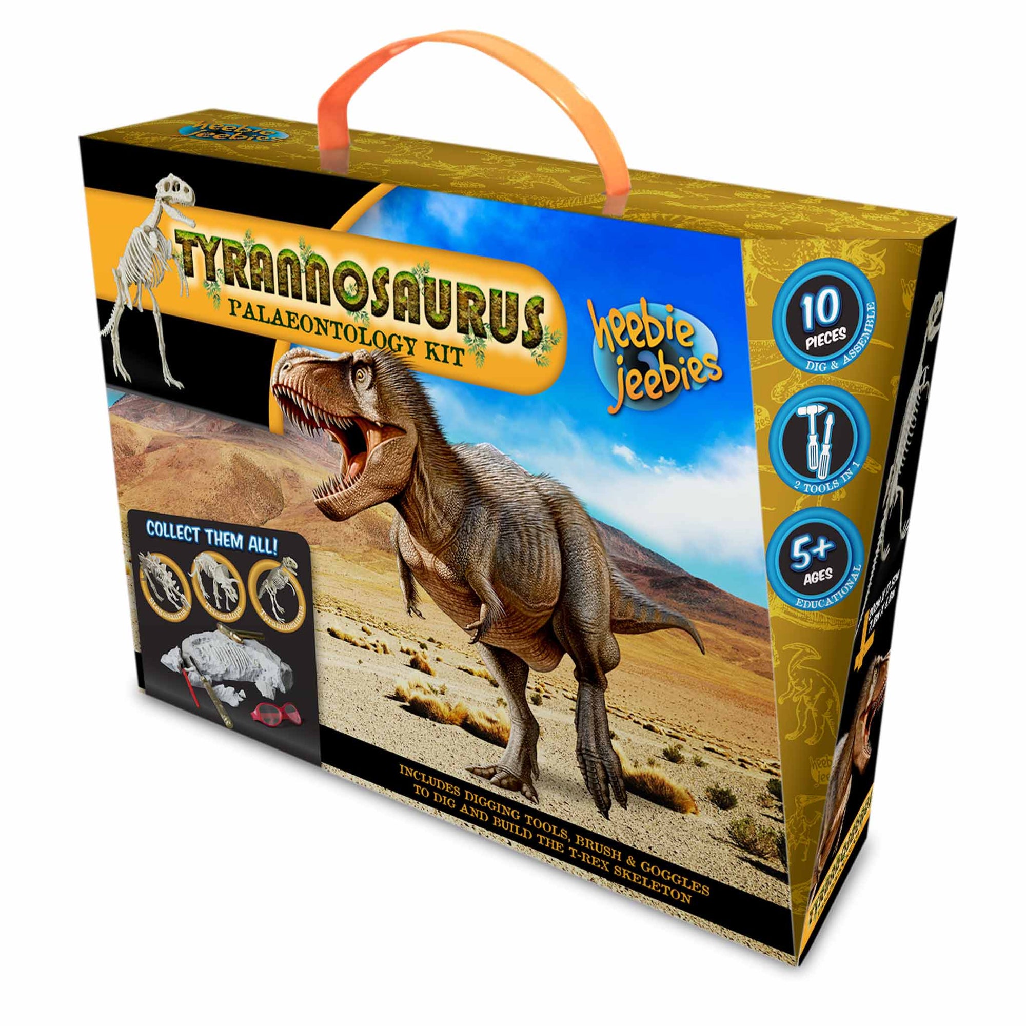 Tyrannosaurus Paleontology Kit-Heebie Jeebies-Yellow Springs Toy Company