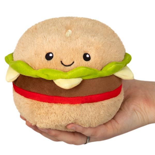 Snugglemi Snackers Hamburger (5")-Squishable-Yellow Springs Toy Company