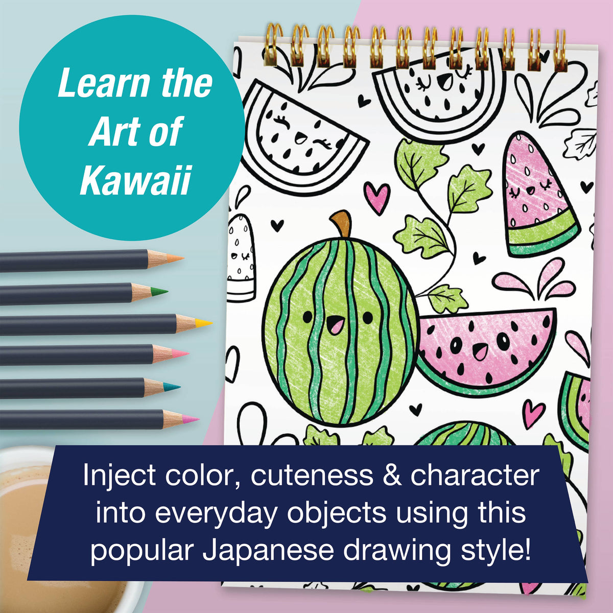 Kawaii World - Learn How to Draw Kawaii Art Set-Faber-Castell-Yellow Springs Toy Company