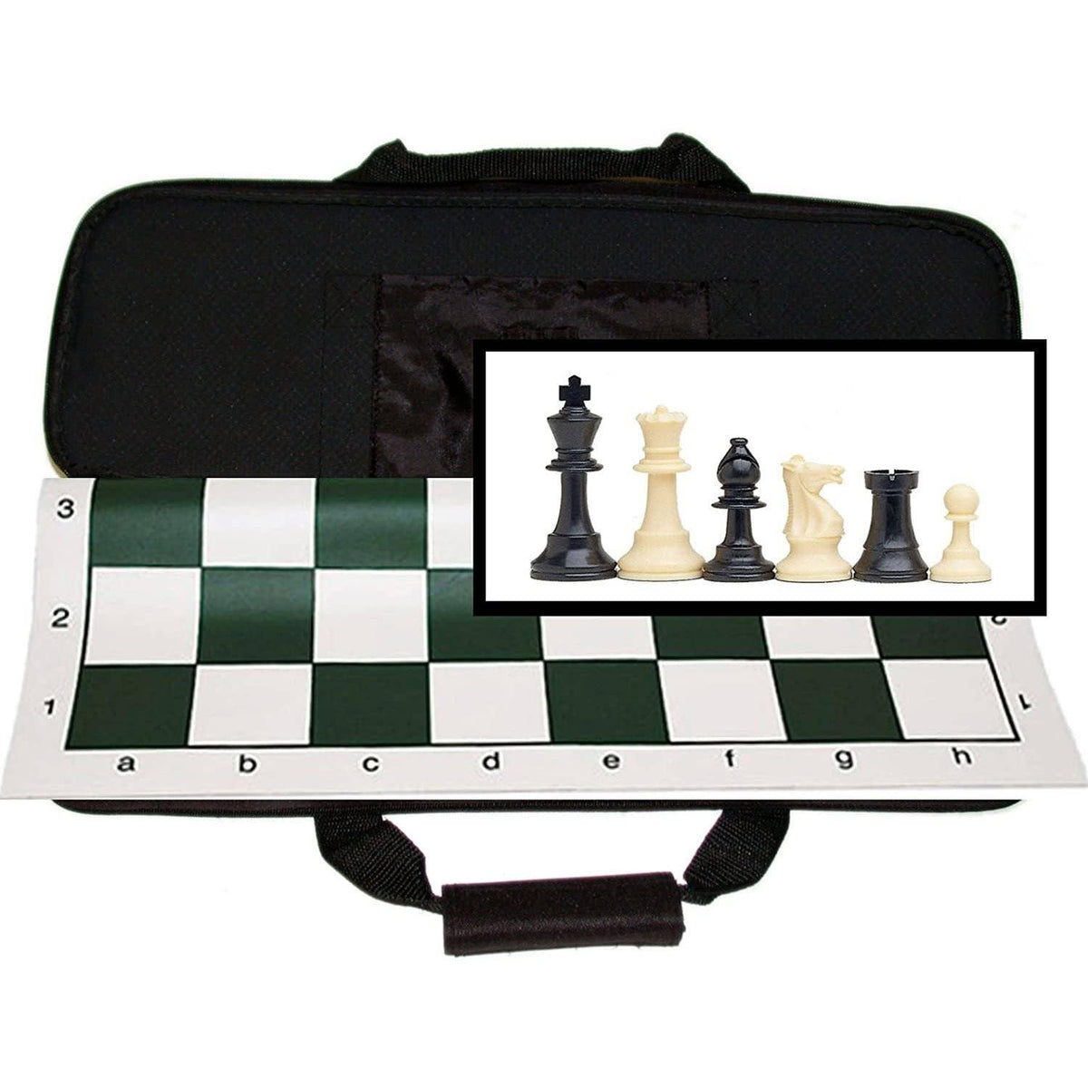 Weighted Tournament Chess Set, 3.75 inch King-Games-Wood Expressions-Yellow Springs Toy Company