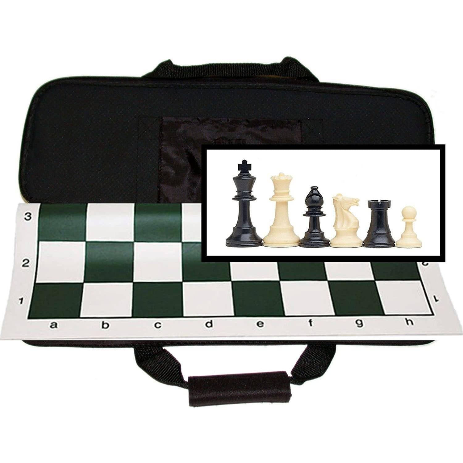 Weighted Tournament Chess Set, 3.75 inch King-Games-Wood Expressions-Yellow Springs Toy Company