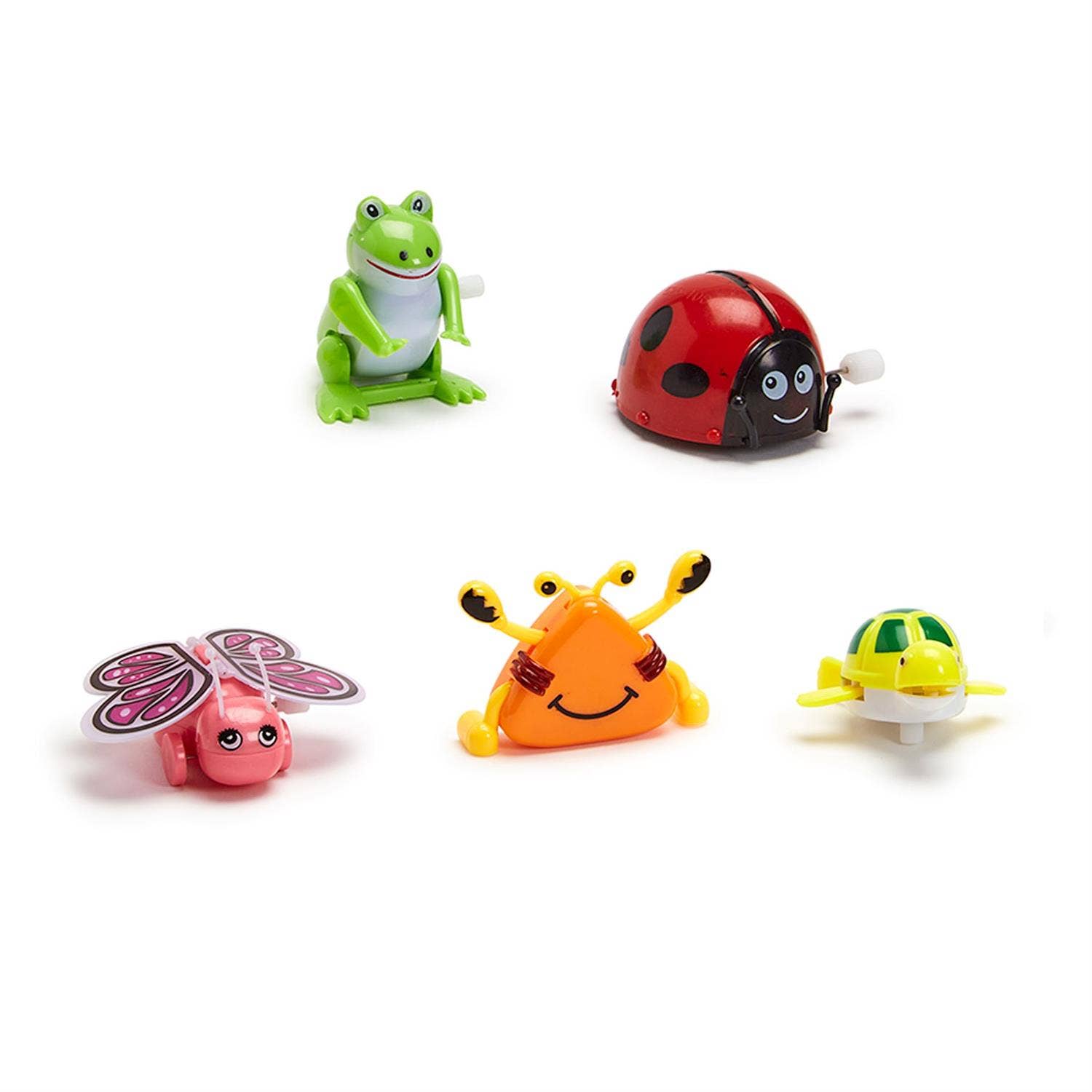 Hoppers, Walkers, Swimmers 60 Pc Wind Ups Unit with Display-Cupcakes & Cartwheels by Two's Company-Yellow Springs Toy Company