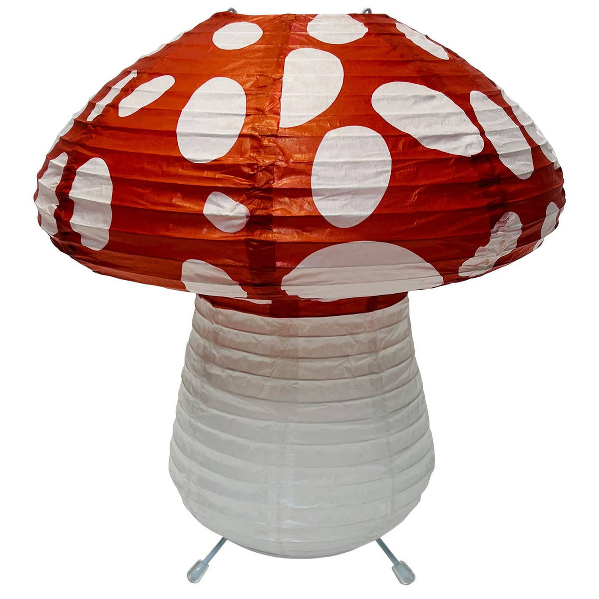 Paper LED Lantern - Mushroom-Streamline-Yellow Springs Toy Company