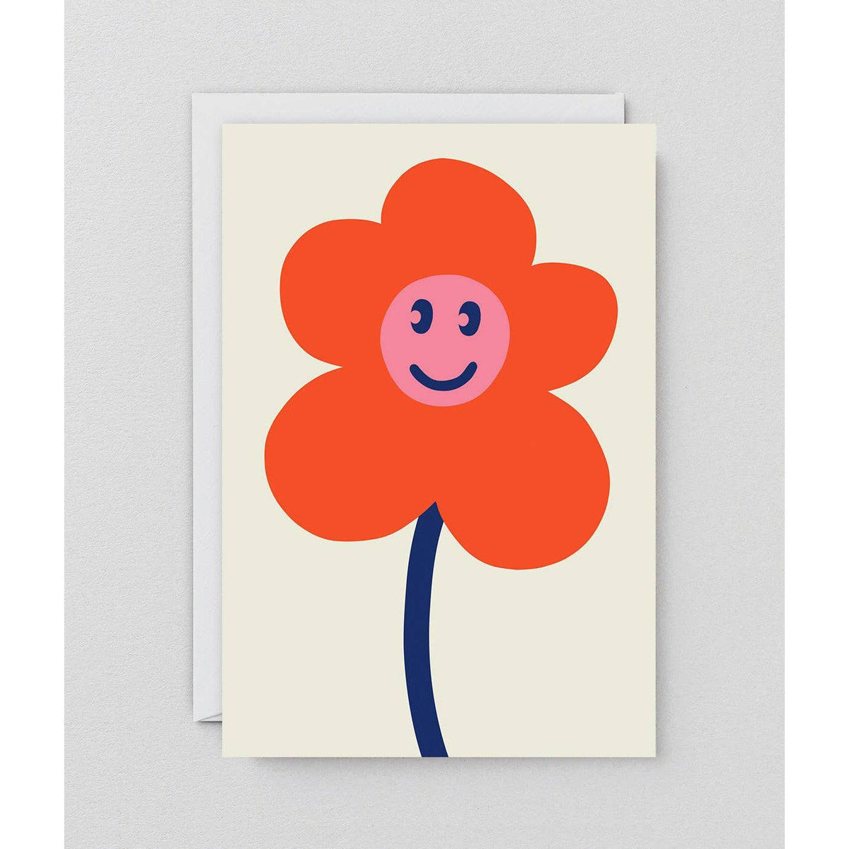 &#39;Happy Flower&#39; Art Card-Stationery-Wrap-Yellow Springs Toy Company