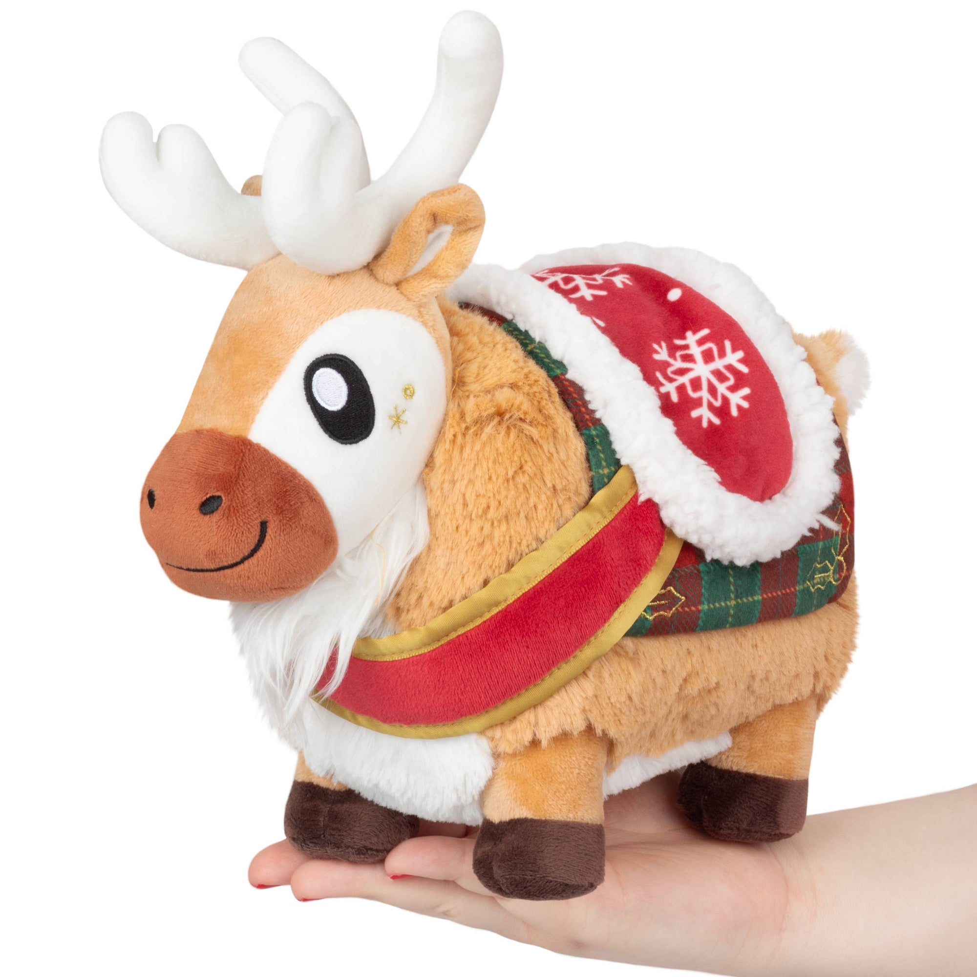 Mini Squishable Festive Reindeer-Squishable-Yellow Springs Toy Company