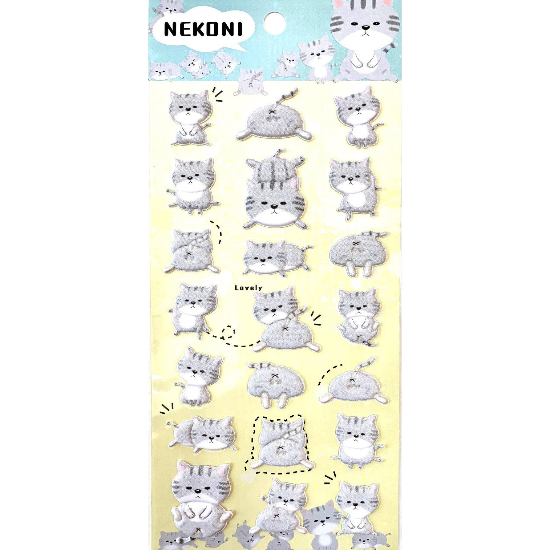 Cat Stickers-BCmini-Yellow Springs Toy Company