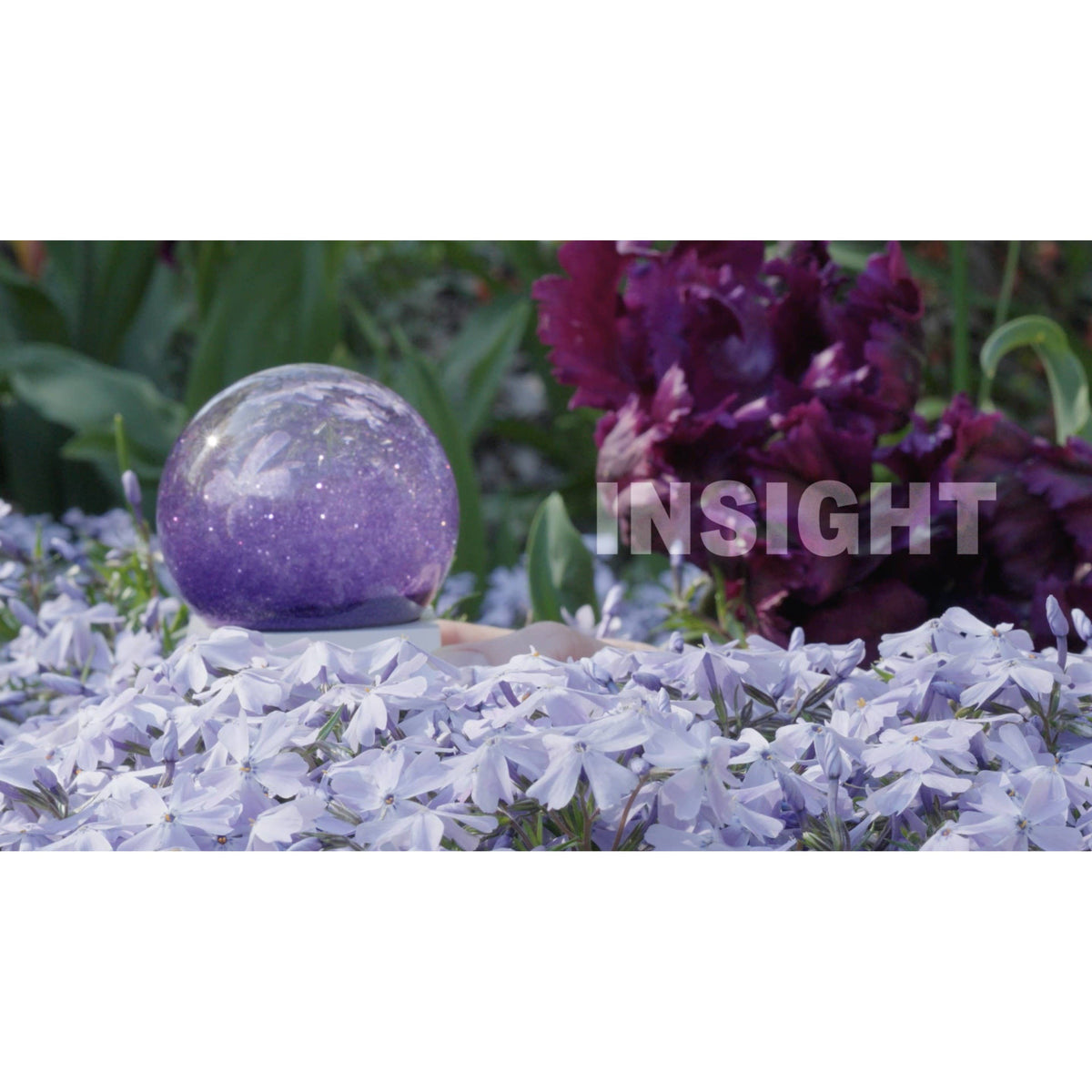 Serenity Sphere Purple-CoolSnowGlobes-Yellow Springs Toy Company