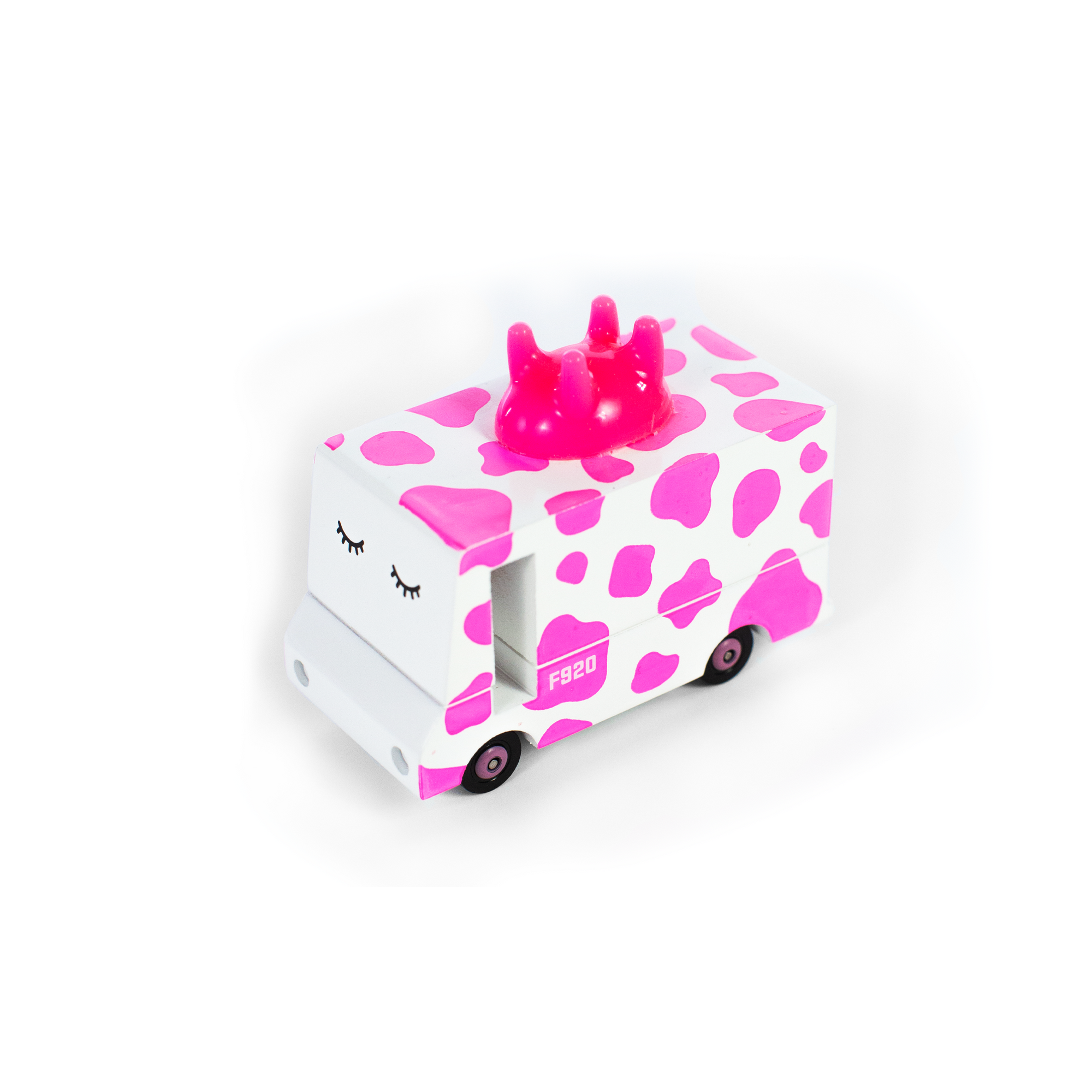 Candycar - Strawberry Moo-Vehicles & Transportation-Yellow Springs Toy Company