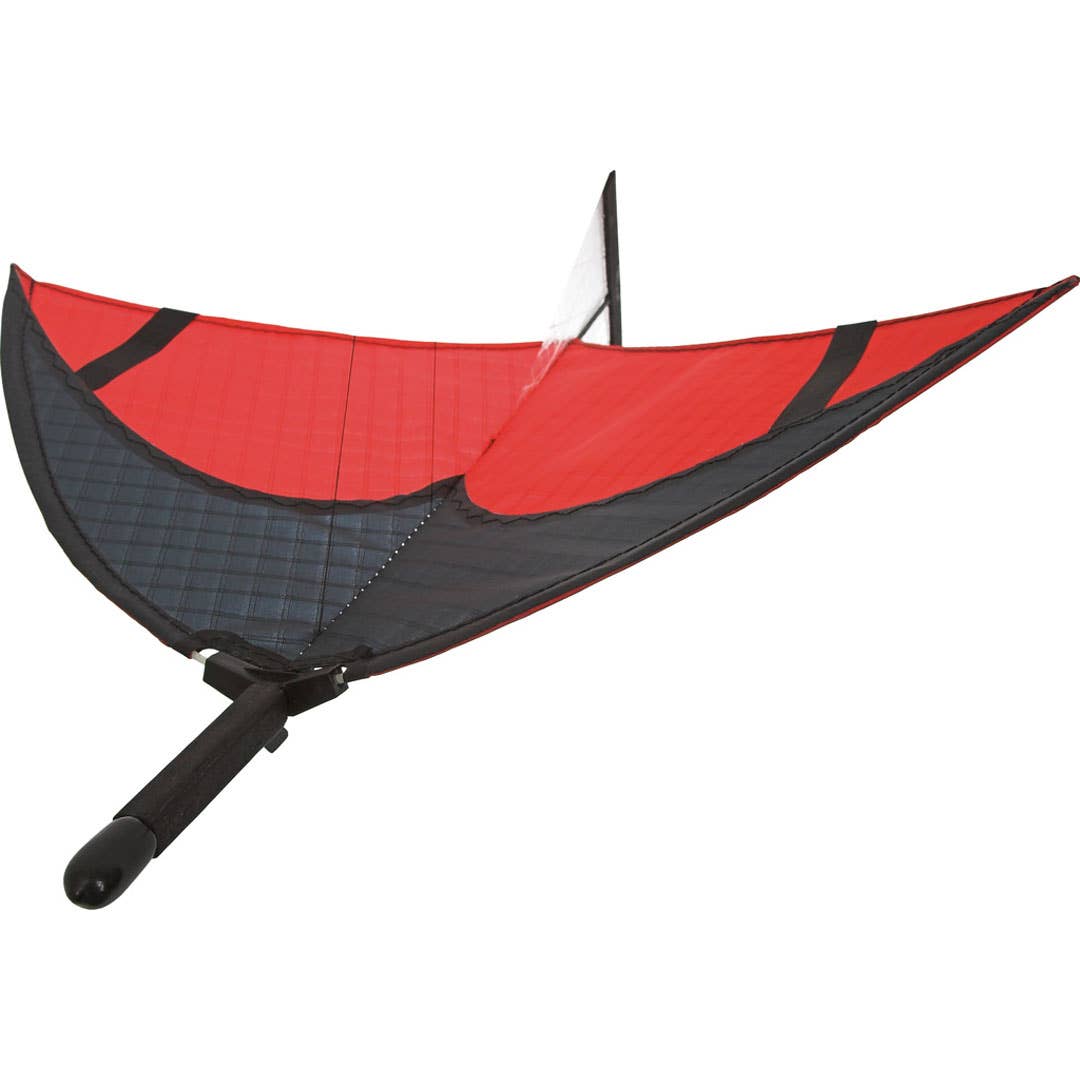 Airglider &quot;Easy&quot; Red/Black Glider-HQ Kites &amp; Designs-Yellow Springs Toy Company