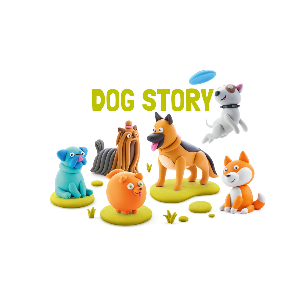 Hey Clay Dog Story - NEW-Fat Brain Toy Co.-Yellow Springs Toy Company