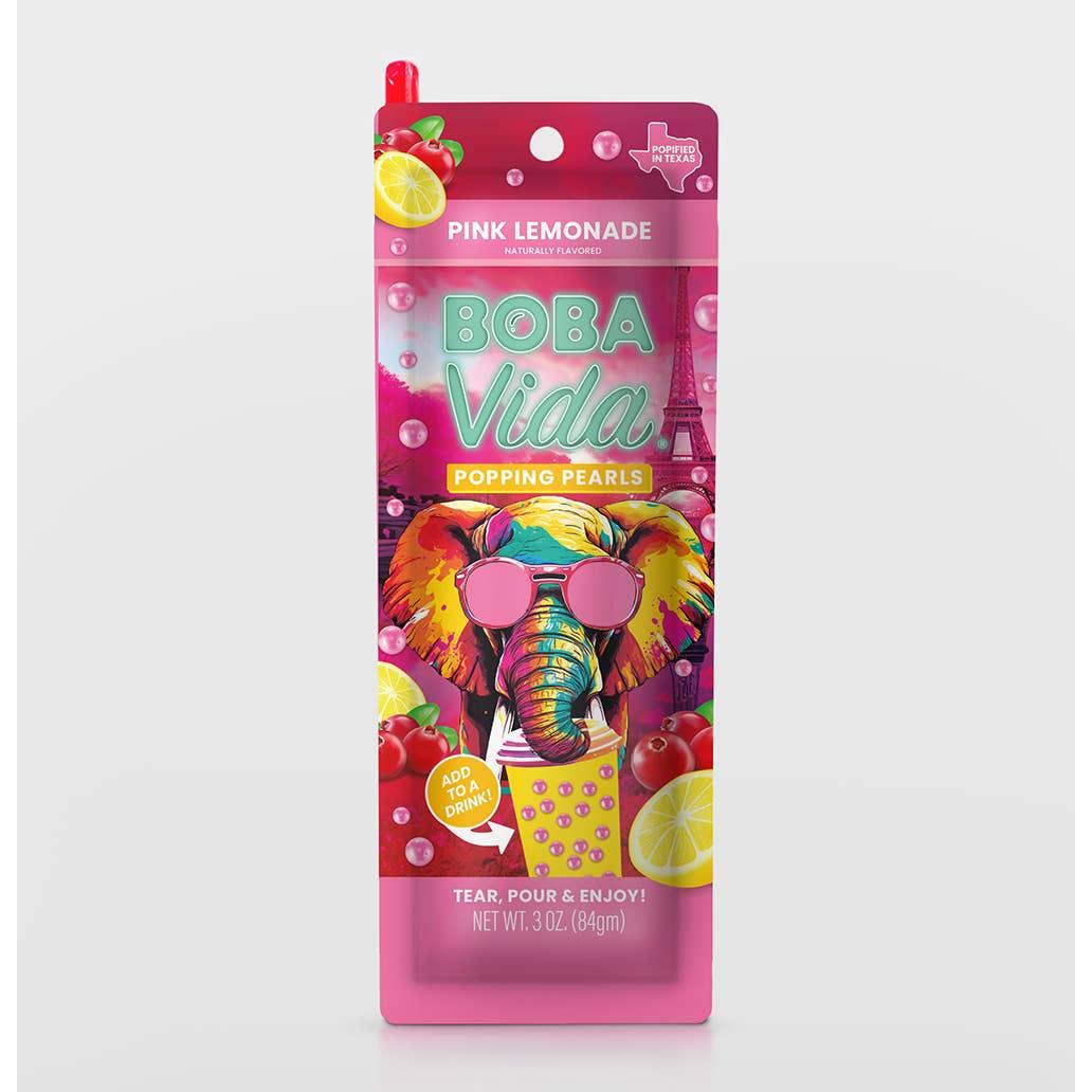 BobaVida Popping Boba - Pink Lemonade,10ct-Grandpa Joe's Candy Shop-Yellow Springs Toy Company