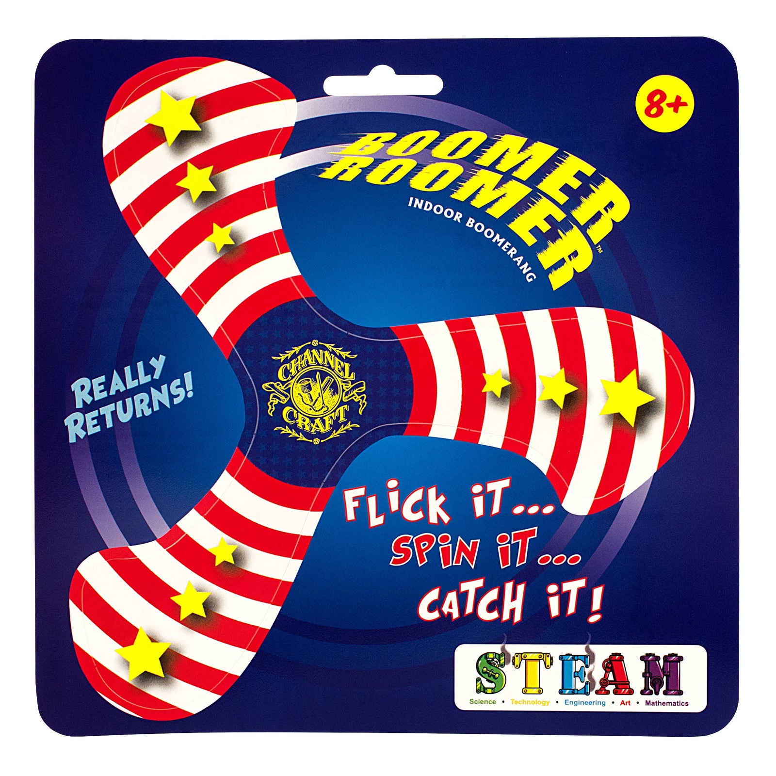 Boomer Roomer Indoor Boomerang-Active & Sports-Channel Craft-Yellow Springs Toy Company