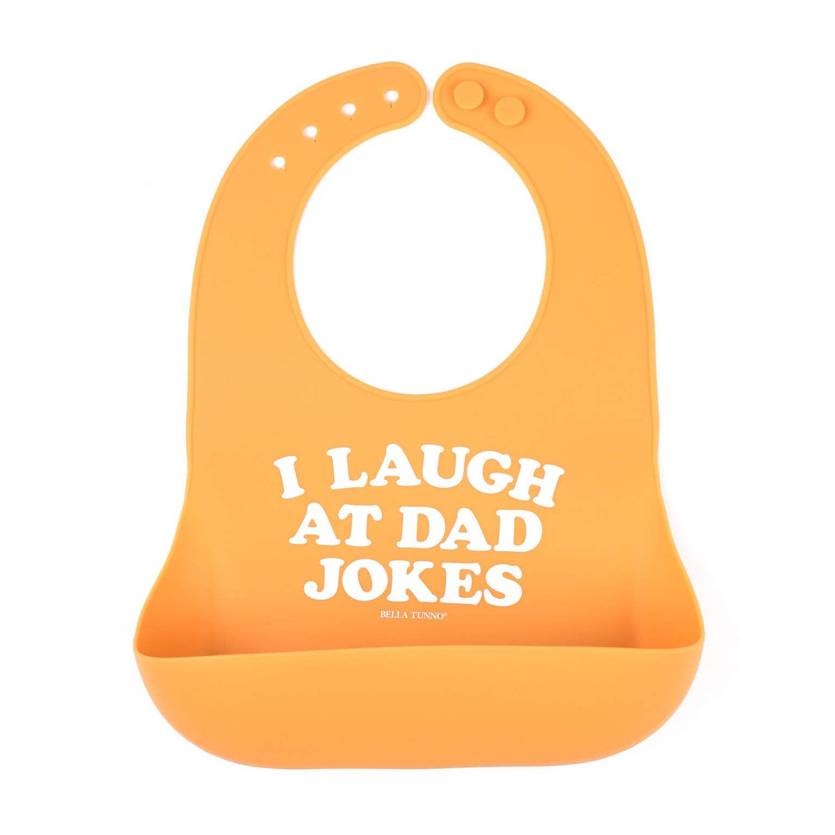 I Laugh at Dad Jokes Wonder Bib-Bella Tunno-Yellow Springs Toy Company