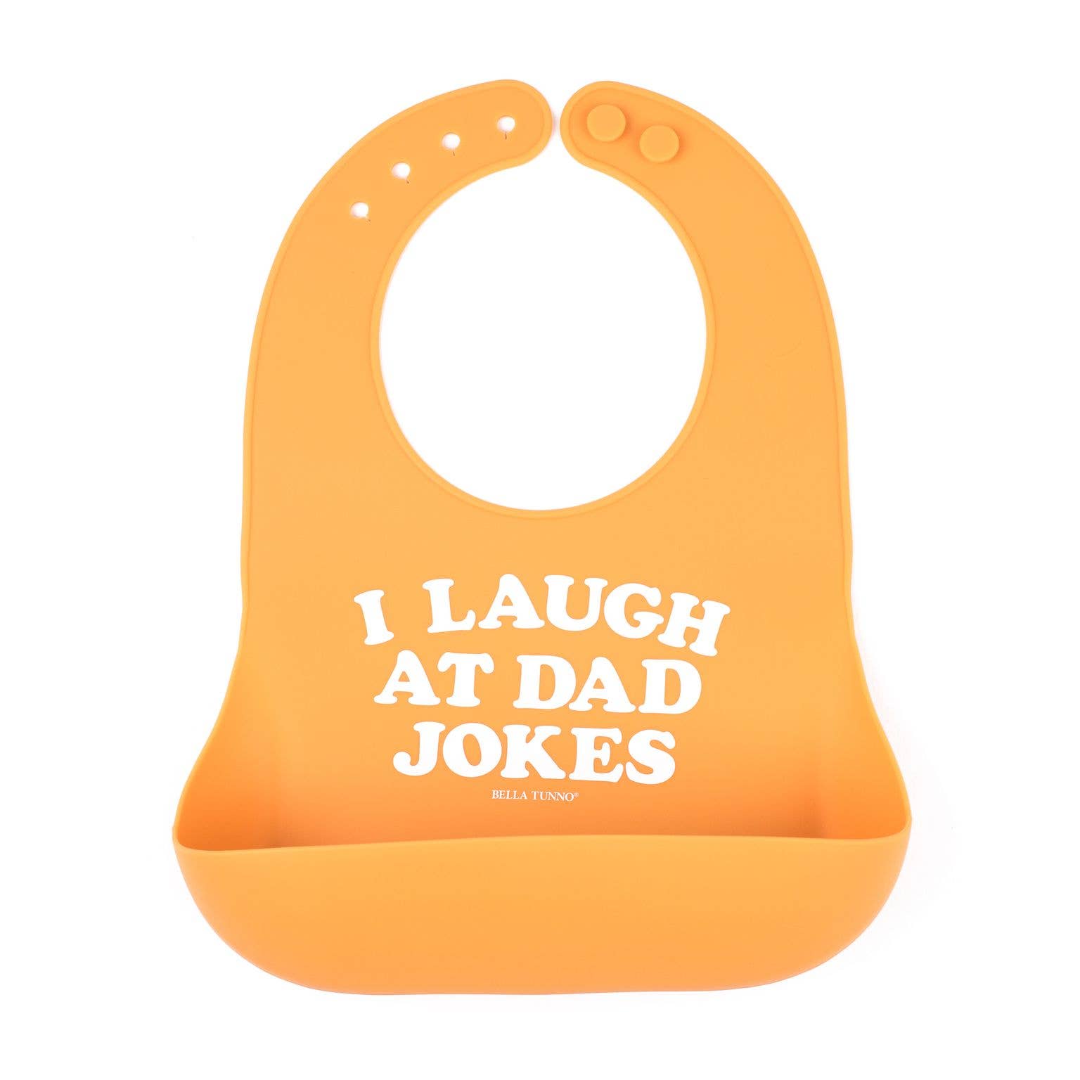 I Laugh at Dad Jokes Wonder Bib-Bella Tunno-Yellow Springs Toy Company