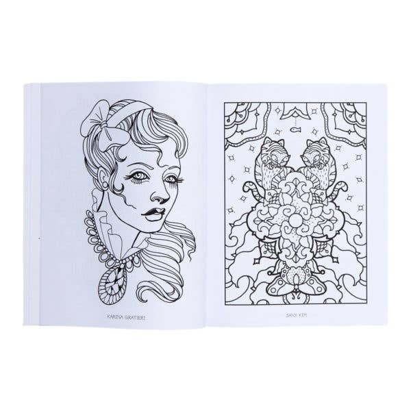 Tattoo Activity Book-SCB-Yellow Springs Toy Company