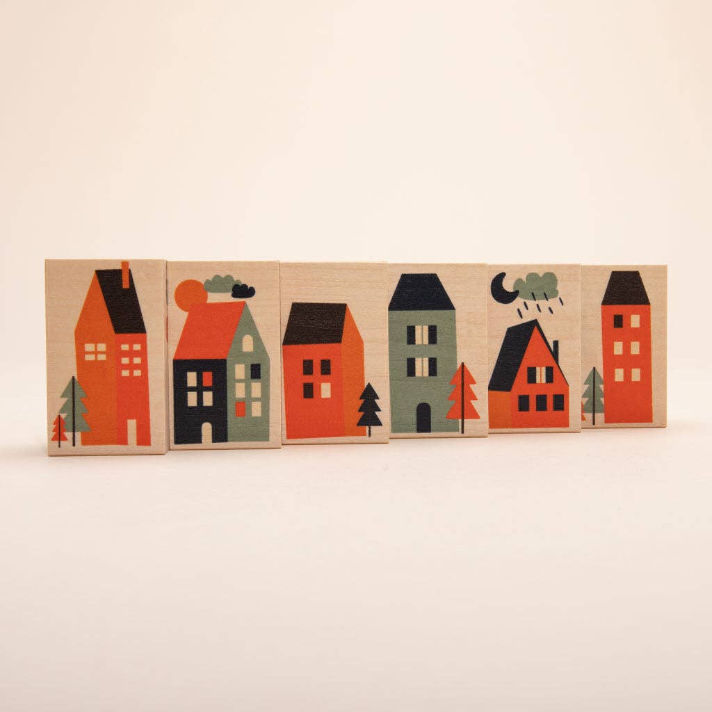 Environments Neighborhood Blocks-Building & Construction-Yellow Springs Toy Company