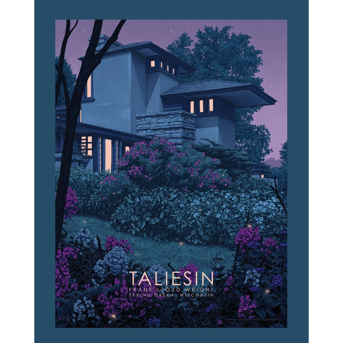 Frank Lloyd Wright Collection: Taliesin Puzzle-SCB-Yellow Springs Toy Company