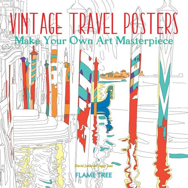 Vintage Travel Posters (Art Coloring Book)-Arts & Humanities-Texas Bookman-Yellow Springs Toy Company