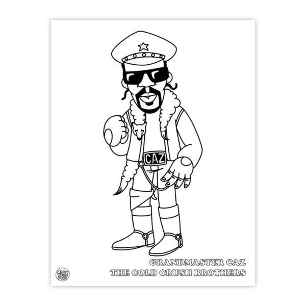 Hip Hop Coloring Book-SCB-Yellow Springs Toy Company