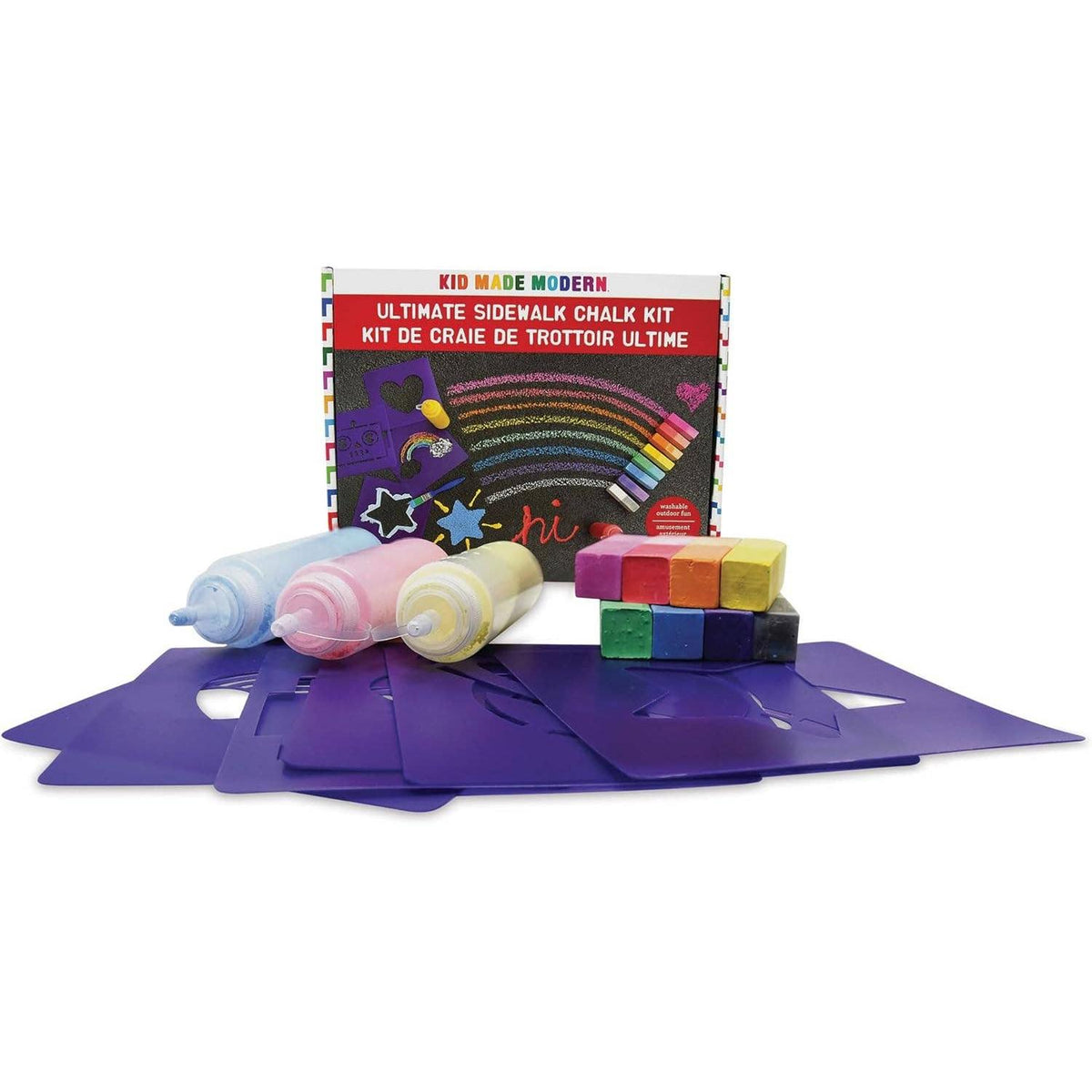 Ultimate Sidewalk Chalk Kit-Arts & Humanities-Regal Games-Yellow Springs Toy Company