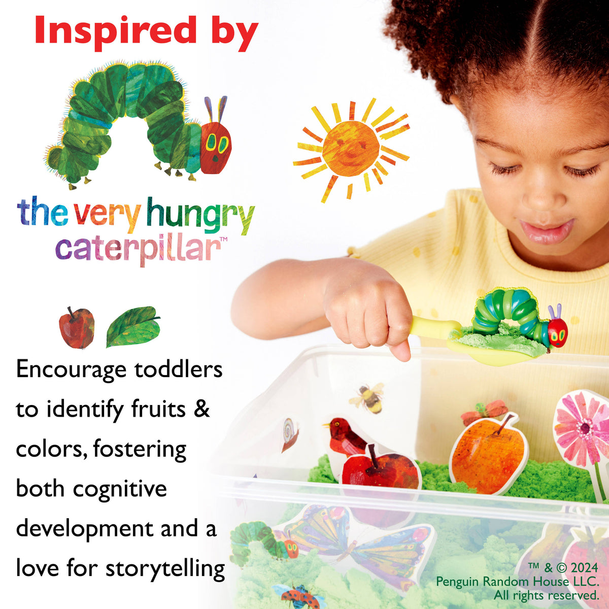 Sensory Bin The Very Hungry Caterpillar Activity Bin-Faber-Castell-Yellow Springs Toy Company