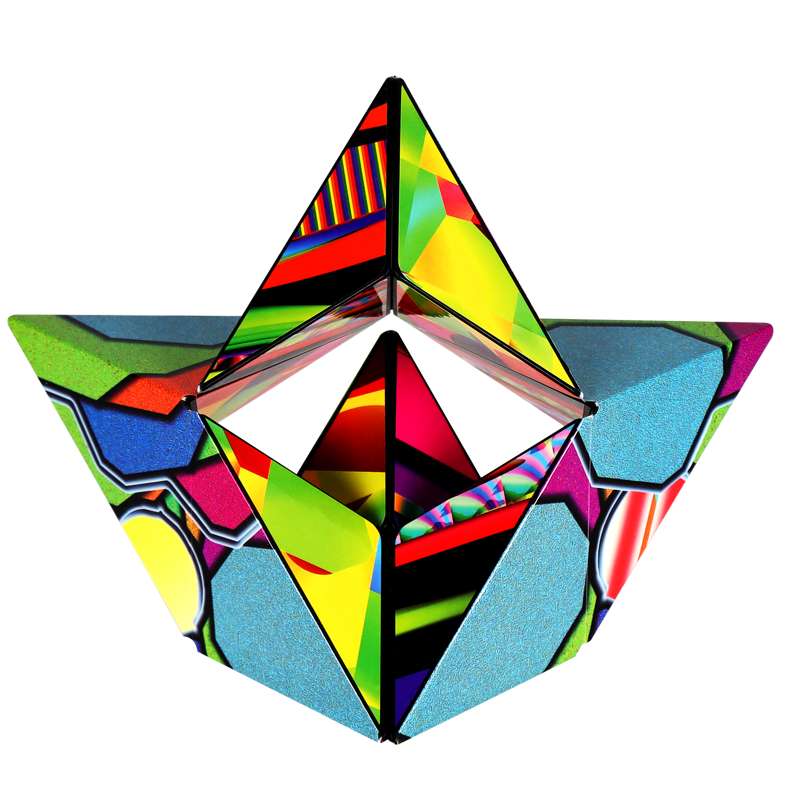 Shashibo - Stained Glass-Fun In Motion Toys-Yellow Springs Toy Company