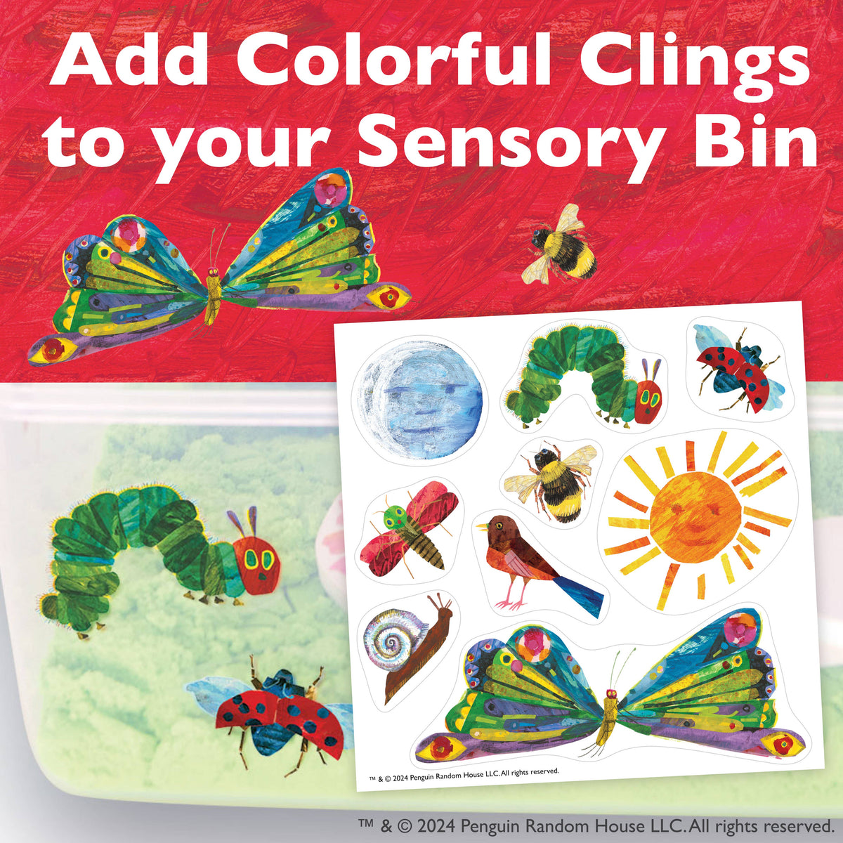 Sensory Bin The Very Hungry Caterpillar Activity Bin-Faber-Castell-Yellow Springs Toy Company