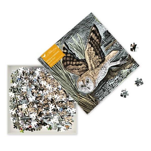 Angela Harding: Marsh Owl Jigsaw Puzzle - 1000 Pieces-Puzzles-Texas Bookman-Yellow Springs Toy Company