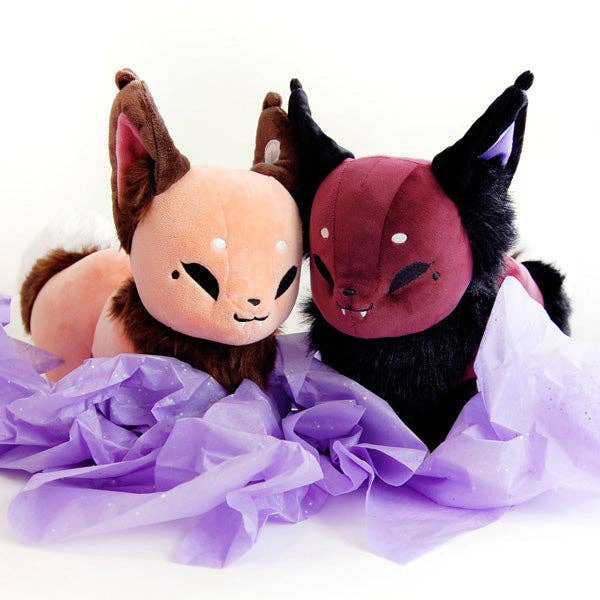 Floral Frolic Dawnsing Night Purple Fox Plush-Floral Frolic-Yellow Springs Toy Company