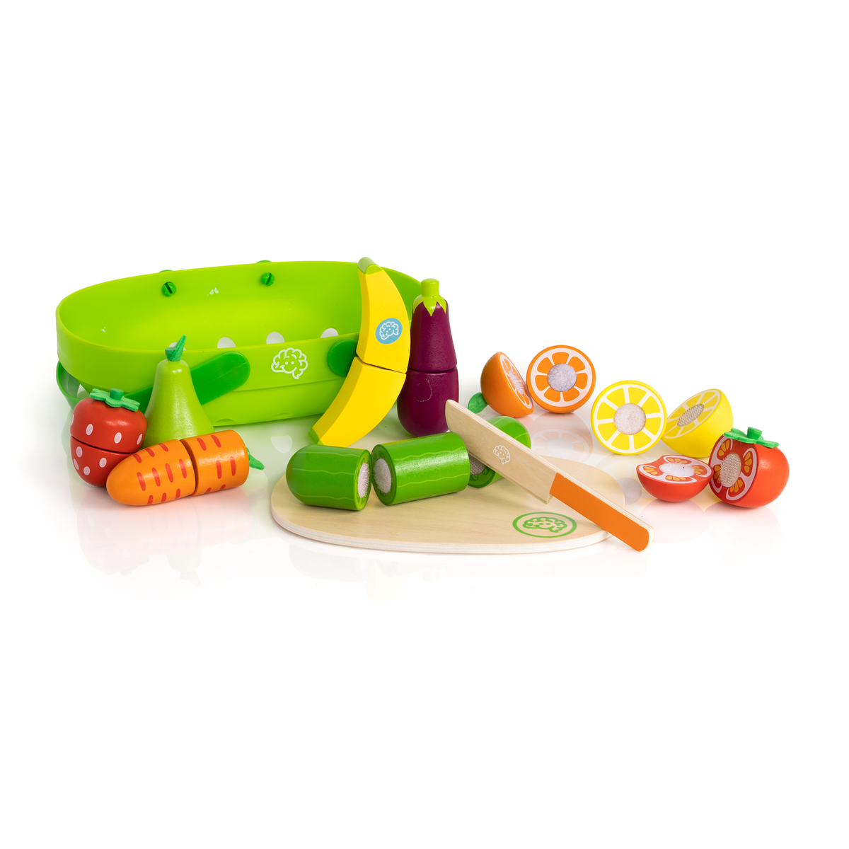 Pretendables Fruit &amp; Veggie Basket-Fat Brain Toy Co.-Yellow Springs Toy Company