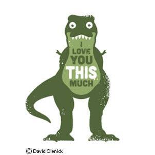 Magnet-I love you this much-Stationery-Ephemera-Yellow Springs Toy Company