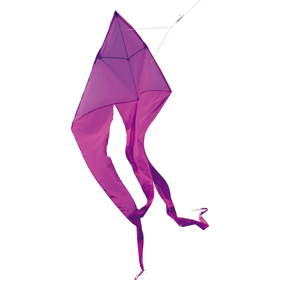 Purple 52&quot; Wave Delta Kite-In the Breeze, LLC.-Yellow Springs Toy Company