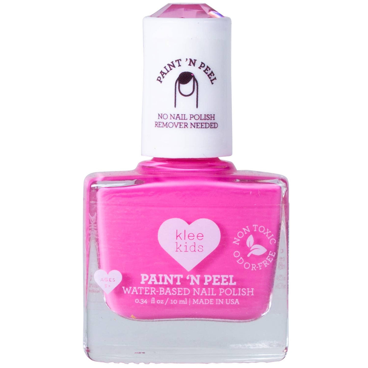 NEW!! Boston - Klee Kids Water-Based Peelable Nail Polish: Boston-Klee Naturals-Yellow Springs Toy Company