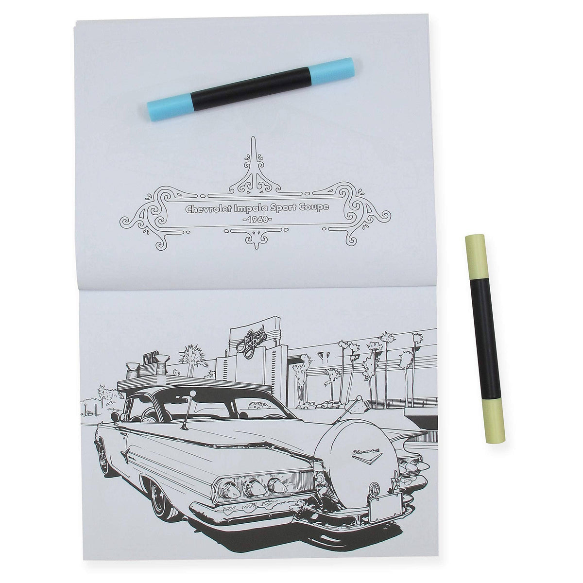 Lowrider Coloring Book-SCB-Yellow Springs Toy Company